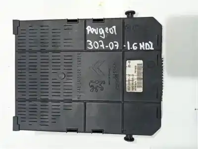 Tweedehands auto-onderdeel bsi besturingseenheid voor peugeot 307 berlina (s2) 1.6 hdi cat (9hz / dv6ted4) oem iam-referenties 9663510580  
