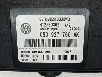 Pezzo di ricambio per auto di seconda mano centralina cambio automatico per porsche cayenne (typ 9pa) 4.5 v8 cat riferimenti oem iam 09d927750ak  