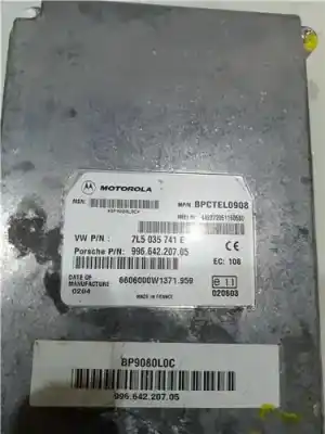 Pièce détachée automobile d'occasion module électronique pour porsche cayenne (tipo 9pa) (2002->) 3.2 básico [3.2 ltr. - 184 kw v6 cat] références oem iam 7l5035741e  