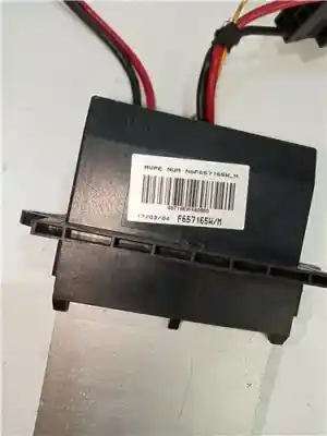 Peça sobressalente para automóvel em segunda mão resistência sofagem chauffage por renault clio iii 1.1 referências oem iam f657165w  