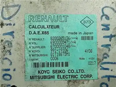 Автозапчастина б/у блок управління рульмову для renault clio ii fase ii (b/cb0) 1.5 dci diesel посилання на oem iam 8200265136a  