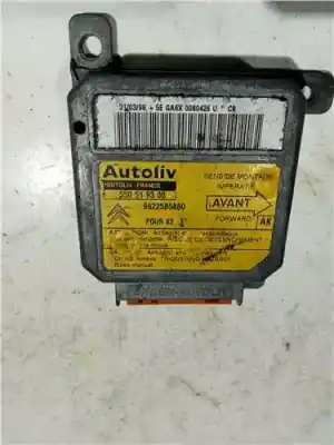 Pièce détachée automobile d'occasion Boitier De Commande D'airbag pour CITROEN XANTIA BERLINA 1.9 Turbodiesel Références OEM IAM 550519300  