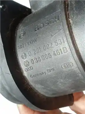 Peça sobressalente para automóvel em segunda mão medidor de massa de ar por seat toledo ii (1m2) 1.9 tdi referências oem iam 0281002531  