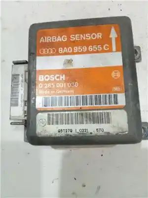 Pezzo di ricambio per auto di seconda mano Centralina Airbag per AUDI A4 BERLINA (B5) 1.9 TDI Riferimenti OEM IAM 0285001038  