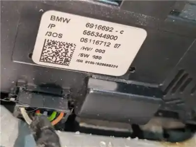 Peça sobressalente para automóvel em segunda mão volante por bmw serie 7 (e65/e66) 4.4 v8 32v cat referências oem iam 6916692c  