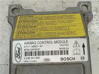 Pezzo di ricambio per auto di seconda mano centralina airbag per ford transit connect (tc7) 1.8 tdci cat riferimenti oem iam 2t1t14b321ac  