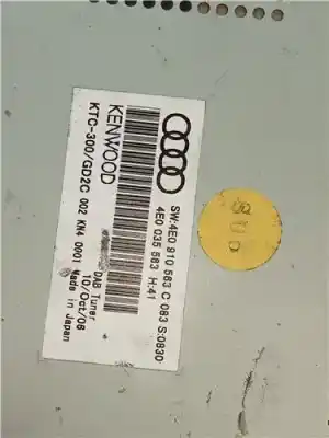 Автозапчастина б/у електронний модуль для audi a8 (4e) 3.0 tdi quattro посилання на oem iam 4e0035563  