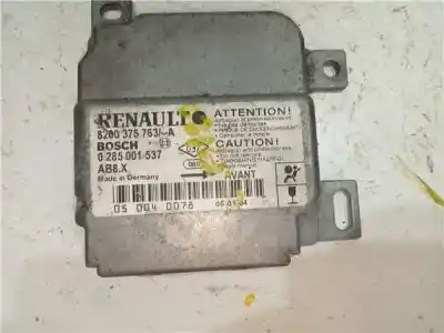 Автозапчасти б/у БЛОК УПРАВЛЕНИЯ ПОДУШКАМИ БЕЗОПАСНОСТИ за RENAULT CLIO II FASE II (B/CB0)  ссылки OEM IAM 8200375763A  