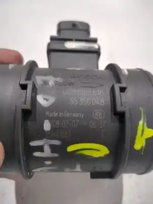 Pezzo di ricambio per auto di seconda mano misuratore di flusso per opel astra h (a04) 1.9 cdti (l48) riferimenti oem iam 0281002618  