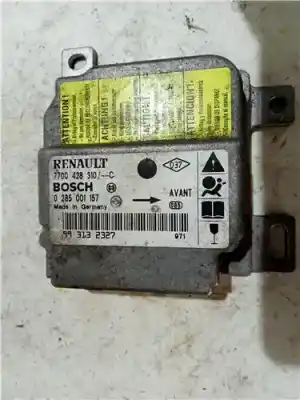 Автозапчастина б/у блок управління подушками безпеки для renault clio ii fase i (b/cb0) (1998->) 1.9 d (b/cb0e) посилання на oem iam 7700428310  
