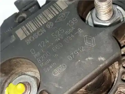 Автозапчастина б/у генератор для renault kangoo ii (f/kw0) (2008->) 1.5 dci (kw0c kw0f) посилання на oem iam 8200660034b  