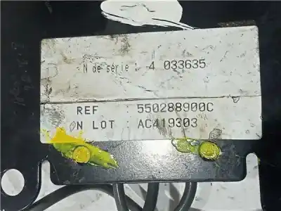 Автозапчастина б/у блок управління подушками безпеки для renault clio ii fase ii (b/cb0) 1.5 dci diesel посилання на oem iam 550288900 550288900c  