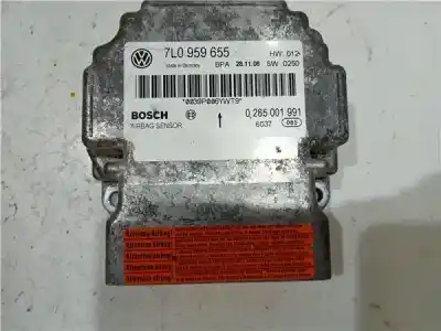 Pezzo di ricambio per auto di seconda mano Centralina Airbag per PORSCHE CAYENNE (TYP 9PA1) 3.0 V6 TDI CAT Riferimenti OEM IAM 7L0959655  