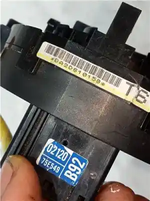 Peça sobressalente para automóvel em segunda mão fita do airbag por toyota auris (_e15_) 1.4 d-4d (nde150_) referências oem iam 75e549  