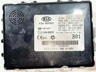 Peça sobressalente para automóvel em segunda mão MÓDULO ELETRÔNICO por KIA CEED (JD) (2012->)  Referências OEM IAM 116RA000385  