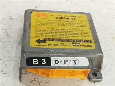 Pezzo di ricambio per auto di seconda mano Centralina Airbag per KIA RIO (BC) 1.3 RS Paket S Berlina Riferimenti OEM IAM 0K32B677F0  