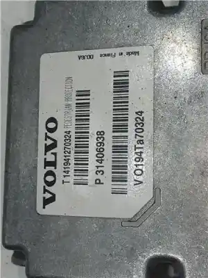 Peça sobressalente para automóvel em segunda mão centralina de airbag por volvo v40 (2012->) 2.0 inscription [2.0 ltr. - 140 kw diesel cat] referências oem iam p31406938  