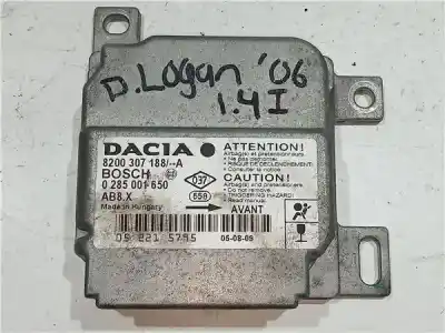 Second-hand car spare part Airbag Control Unit for DACIA LOGAN (LS_) 1.4 (LSOA LSOC LSOE LSOG) OEM IAM references 8200307188A  