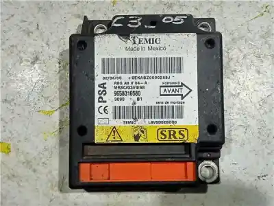 Автозапчасти б/у БЛОК УПРАВЛЕНИЯ ПОДУШКАМИ БЕЗОПАСНОСТИ за CITROEN C3 (2002->)  ссылки OEM IAM 9658316580  