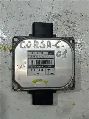 Автозапчастина б/у блок управління акпп для OPEL CORSA C (X01) 1.7 DTI (F08 F68) Посилання на OEM IAM 09115117  