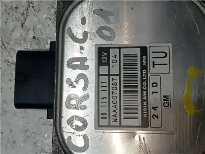 Автозапчастина б/у блок управління акпп для opel corsa c (x01) 1.7 dti (f08 f68) посилання на oem iam 09115117  