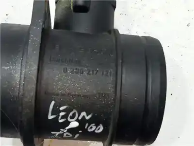 Автозапчастина б/у витратомір повітря для seat leon (1m1) 1.9 tdi посилання на oem iam 0280217121  