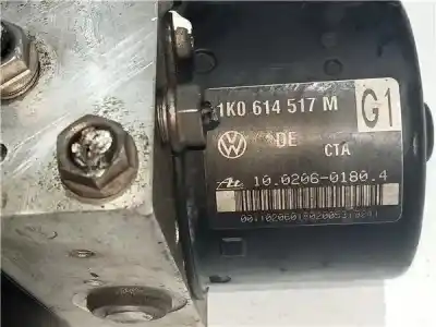 Peça sobressalente para automóvel em segunda mão abs por audi a3 (8p1) 2.0 tdi 16v referências oem iam 1k0614517m 10020601804  