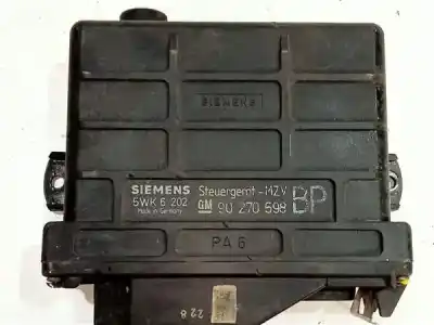 Pezzo di ricambio per auto di seconda mano centralina pompa iniezione per opel kadett e 1.6 riferimenti oem iam 90270598bp  