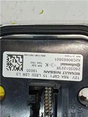 Second-hand car spare part xenon headlights control unit  for renault clio iv 1.5 dci diesel fap oem iam references 260551225r  