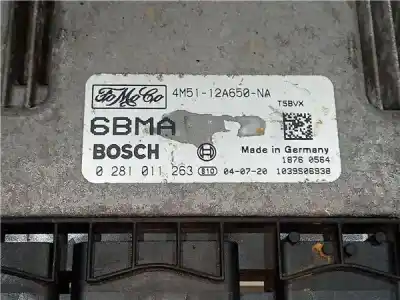 Автозапчастина б/у блок управління насосом трикального насоса для ford c-max (cb3) 1.8 tdci turbodiesel cat посилання на oem iam 4m5112a650na  