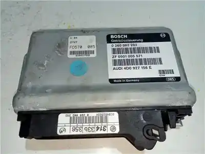 Peça sobressalente para automóvel em segunda mão Centralina Da Bomba De Injeção por AUDI A8 (D2) 2.5 TDI 150 CV / 110 KW Referências OEM IAM 4D0927156E  