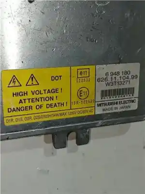 Peça sobressalente para automóvel em segunda mão balastro de xenon por bmw serie 3 berlina (e90) 2.5 24v cat referências oem iam 6948180  