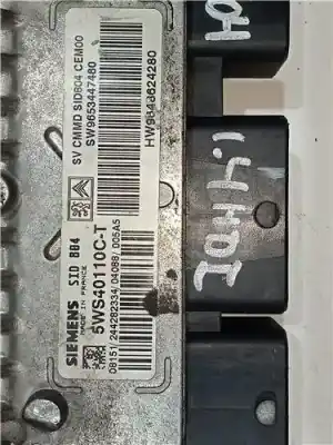 Peça sobressalente para automóvel em segunda mão centralina da bomba de injeção por citroen c3 (2002->) 1.4 hdi referências oem iam 5ws40110ct sid804  
