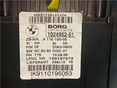 Peça sobressalente para automóvel em segunda mão quadrante por bmw serie 1 berlina (e81/e87) 2.0 turbodiesel cat referências oem iam 911019505  