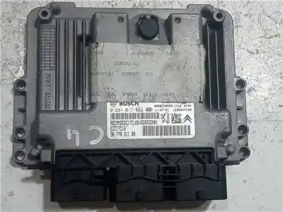 Автозапчасти б/у блок управления тнвд за CITROEN C4 BERLINA (08.2010->) 1.4 Selection [1.4 Ltr. - 70 kW 16V] ссылки OEM IAM 0281017862 EDC17C10  