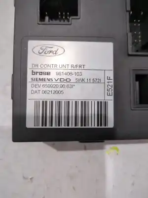Piesă de schimb auto la mâna a doua motoras macara geam fata dreapta pentru ford focus ii sedán (db_, fch, dh) 2.0 tdci referințe oem iam 5kw11572i  