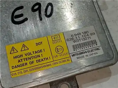 Peça sobressalente para automóvel em segunda mão balastro de xenon por bmw serie 3 berlina (e90) 2.5 24v cat referências oem iam 6948180  