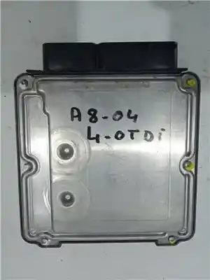 Pezzo di ricambio per auto di seconda mano centralina pompa iniezione per audi a8 (4e) 4.0 tdi quattro riferimenti oem iam 4e0907409b 4e0910409f edc16c4  