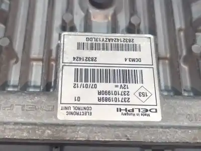 Second-hand car spare part injection pump control unit for renault clio k9k 67 oem iam references 237101989r  