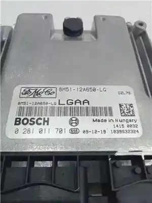 Peça sobressalente para automóvel em segunda mão centralina da bomba de injeção por ford c-max (cb3) 1.6 tdci cat referências oem iam 8m5112a650lg lgaa  