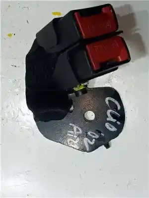 Peça sobressalente para automóvel em segunda mão chicote / encaixe cinto segurança por renault clio ii fase ii (b/cb0) authentique referências oem iam 59296 b49 00  