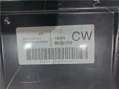Peça sobressalente para automóvel em segunda mão centralina de motor uce por daewoo matiz 0.8 cat referências oem iam s10016031c1 1axn  
