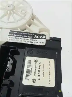 Second-hand car spare part right front window motor for audi a3 (8p1) 2.0 tdi 16v oem iam references 8p0959802a 05074635  