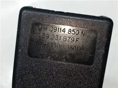 Pezzo di ricambio per auto di seconda mano gancio per cintura per opel corsa c (x01) 1.7 dti (f08 f68) riferimenti oem iam 09114850n 09231879f  