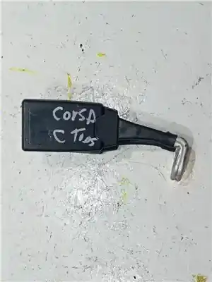 Pezzo di ricambio per auto di seconda mano gancio per cintura per opel corsa c (x01) 1.7 dti (f08 f68) riferimenti oem iam 09114850n 09231879f  