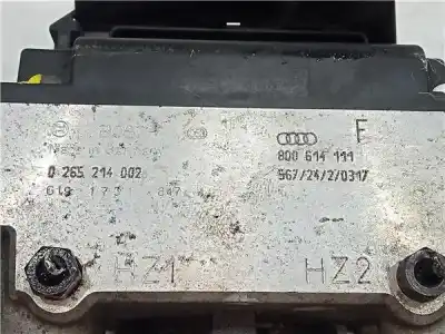 Peça sobressalente para automóvel em segunda mão abs por audi a4 berlina (b5) 1.9 tdi referências oem iam 0265214002  