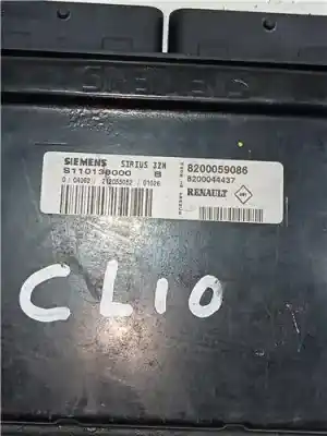 Автозапчастина б/у блок управління насосом трикального насоса для renault clio ii fase i (b/cb0) (1998->) 1.9 d (b/cb0e) посилання на oem iam s110138000b sirius32n  