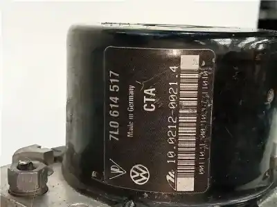 Pezzo di ricambio per auto di seconda mano ABS per VOLKSWAGEN TOUAREG (7L6) (12.2006->)  Riferimenti OEM IAM 10021201314 7L0907379K 10092603063  
