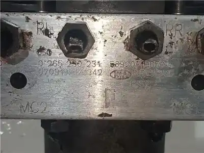 Peça sobressalente para automóvel em segunda mão abs por kia ceed (ed) 2.0 emotion [2.0 ltr. - 103 kw crdi] referências oem iam 0265230231 0265950938  