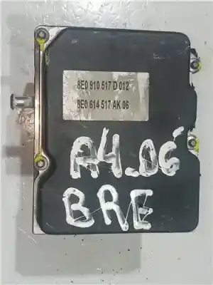 Second-hand car spare part ABS for AUDI A4 BERLINA (8E)  OEM IAM references 0265234336 8E0614517AK  